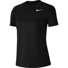 
                        
                          Load image into Gallery viewer, Nike Legend Womens Short Sleeve Training Shirt - 010 BLACK/XL
                        
                       - 3
