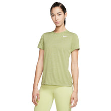 
                        
                          Load image into Gallery viewer, Nike Legend Womens Short Sleeve Training Shirt - 383 PEARL HTHR/L
                        
                       - 11