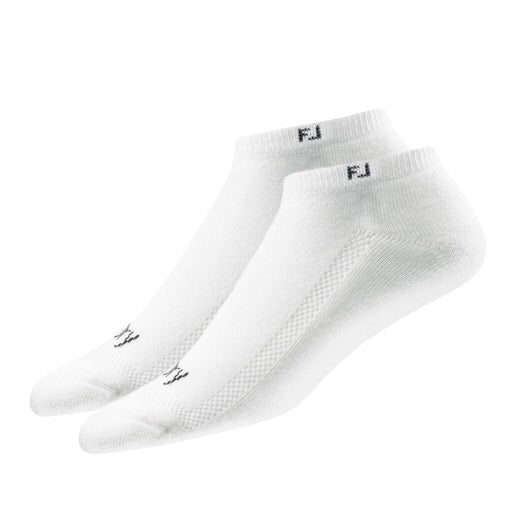 FootJoy ProDry Low Cut White W 2 Pack Golf Socks - Default Title
