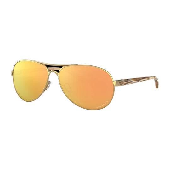 Oakley Feedback Polished Gold Womens Sunglasses