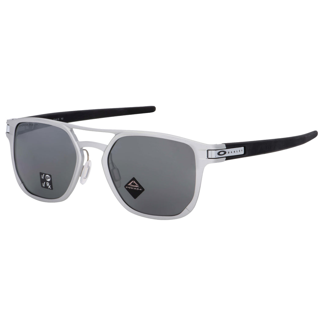 Oakley Latch Alpha SILBLK PZM POL Sunglasses - Default Title
