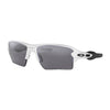 Oakley Flak 2.0 XL Polished White/Black Prizm Black Iridium Sunglasses