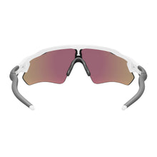 
                        
                          Load image into Gallery viewer, Oakley Radar EV Path White Prizm Sapphire Sunglass
                        
                       - 3