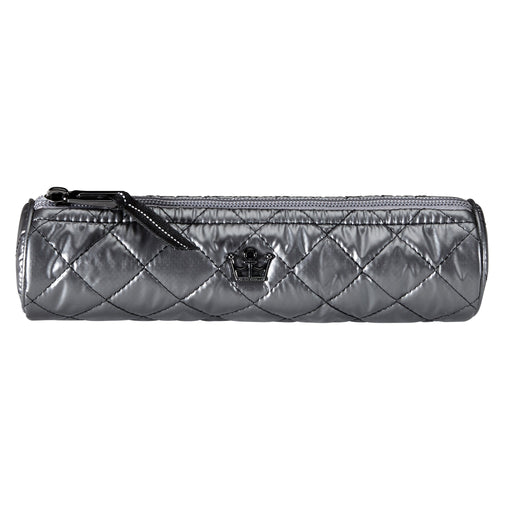 Oliver Thomas Thomas Small Cosmetic Bag - Metallic Silver/One Size