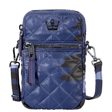 
                        
                          Load image into Gallery viewer, Oliver Thomas Cell Phone Crossbody - Blue Camo/One Size
                        
                       - 8