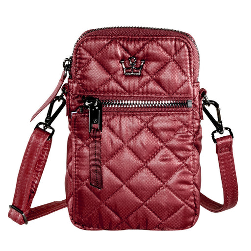 Oliver Thomas Cell Phone Crossbody - Bordeaux/One Size