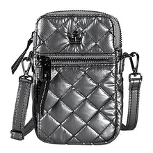 
                        
                          Load image into Gallery viewer, Oliver Thomas Cell Phone Crossbody - Metal Silver/One Size
                        
                       - 31