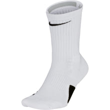 
                        
                          Load image into Gallery viewer, Nike Elite Mens Crew Socks - 100 WHITE/BLK/L
                        
                       - 9