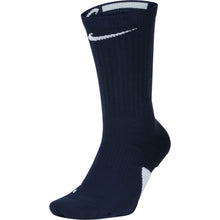 
                        
                          Load image into Gallery viewer, Nike Elite Mens Crew Socks - Navy/White/L
                        
                       - 3